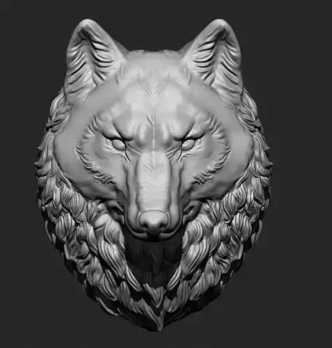 Wolf 3D Model