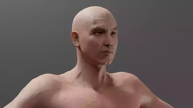 Realistic Male - Zain 3D model