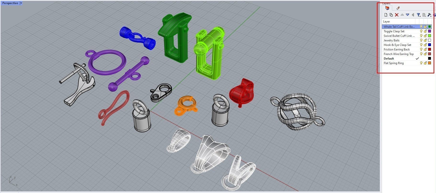 Hoops and backs  3D print model_5