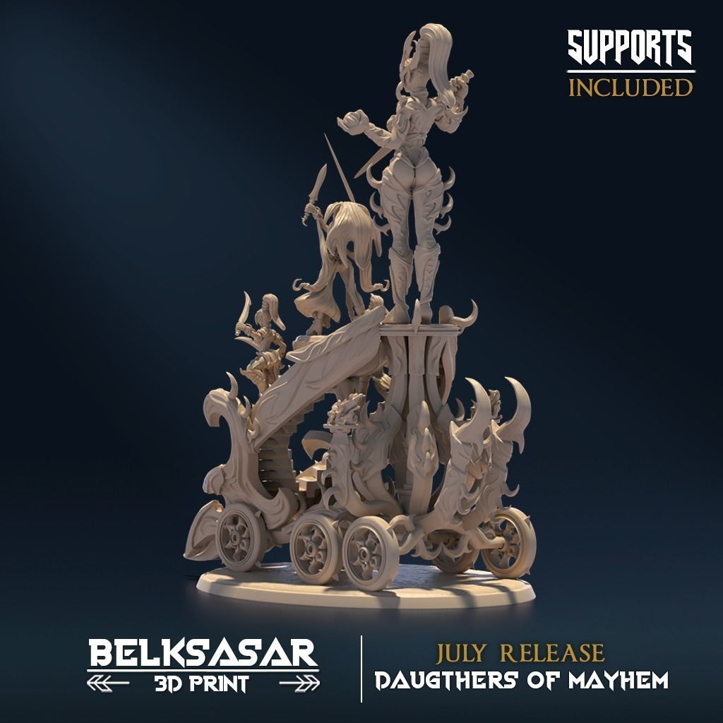 Matriarch Sacrificer Nude 3D print model_1