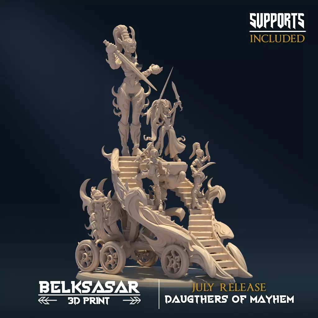 Matriarch Sacrificer Nude 3D print model_0