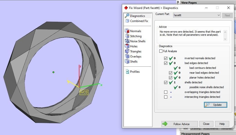Facet Ring Free 3D print model_7