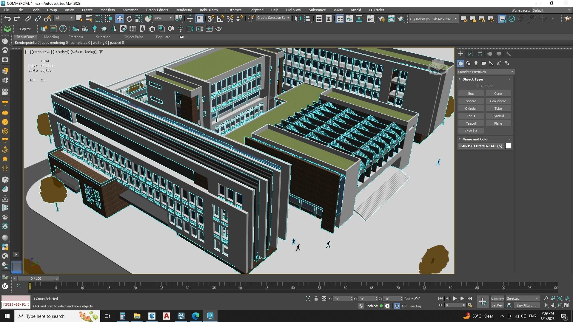 3D High-Rise Models 3D model_1