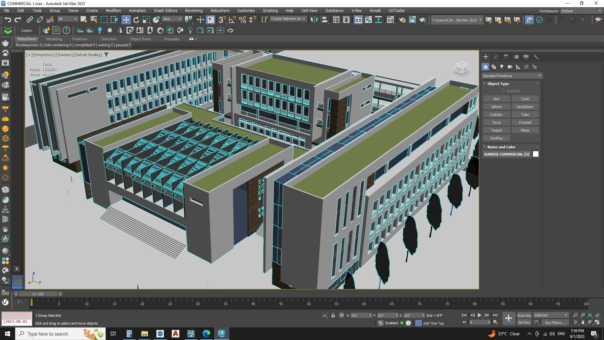 3D High-Rise Models 3D model_2