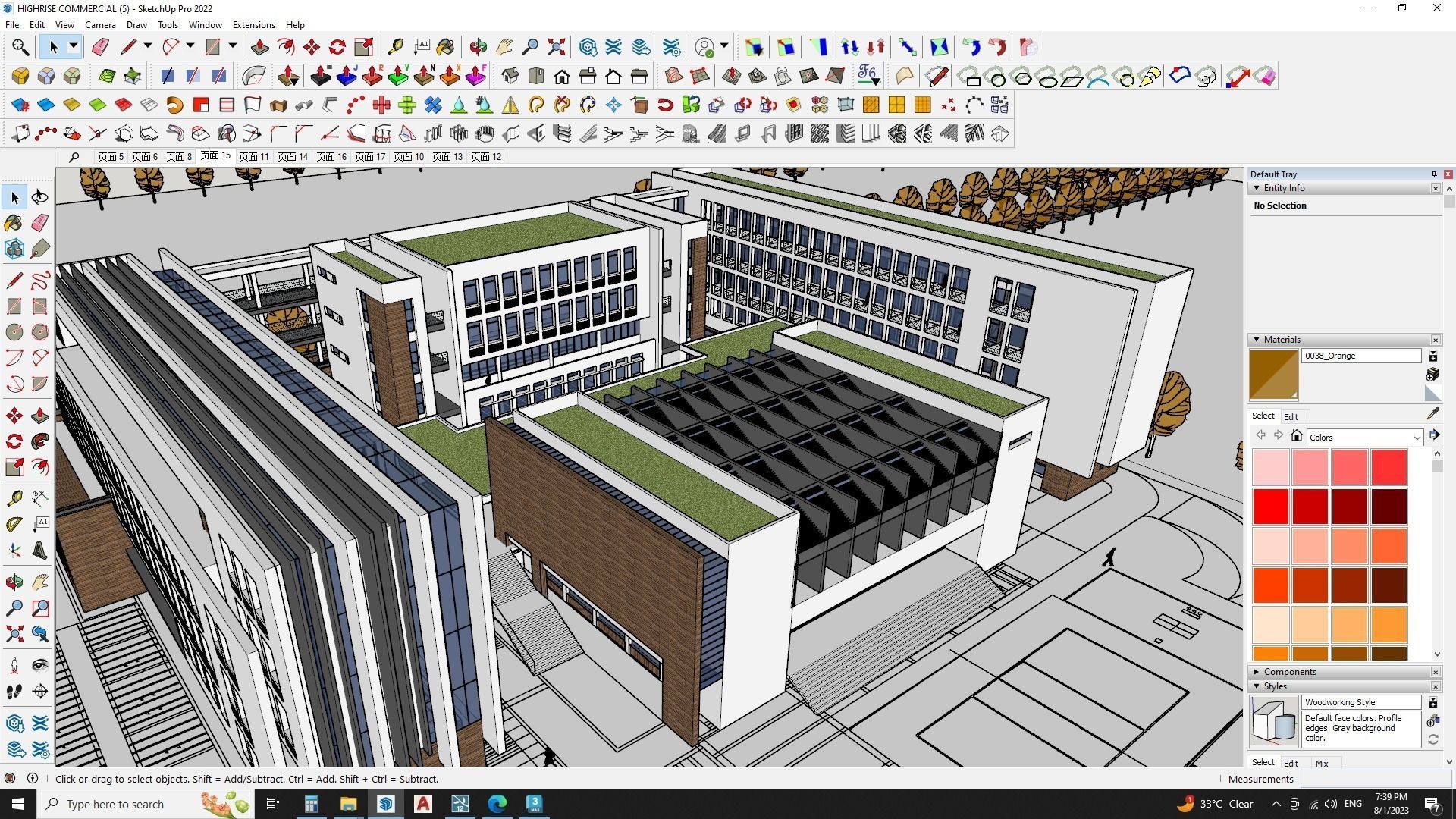 3D High-Rise Models 3D model_3