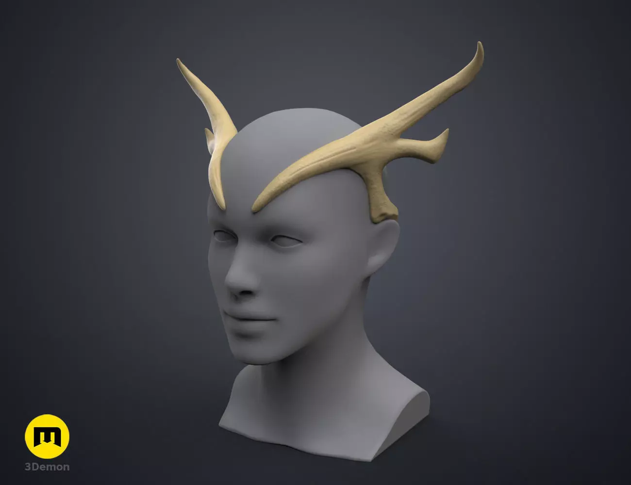 Keyleths Antler Tiara - The Legend of Vox Machina 3D print model_0