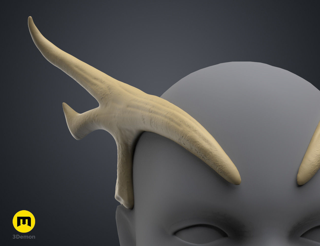 Keyleths Antler Tiara - The Legend of Vox Machina 3D print model_4