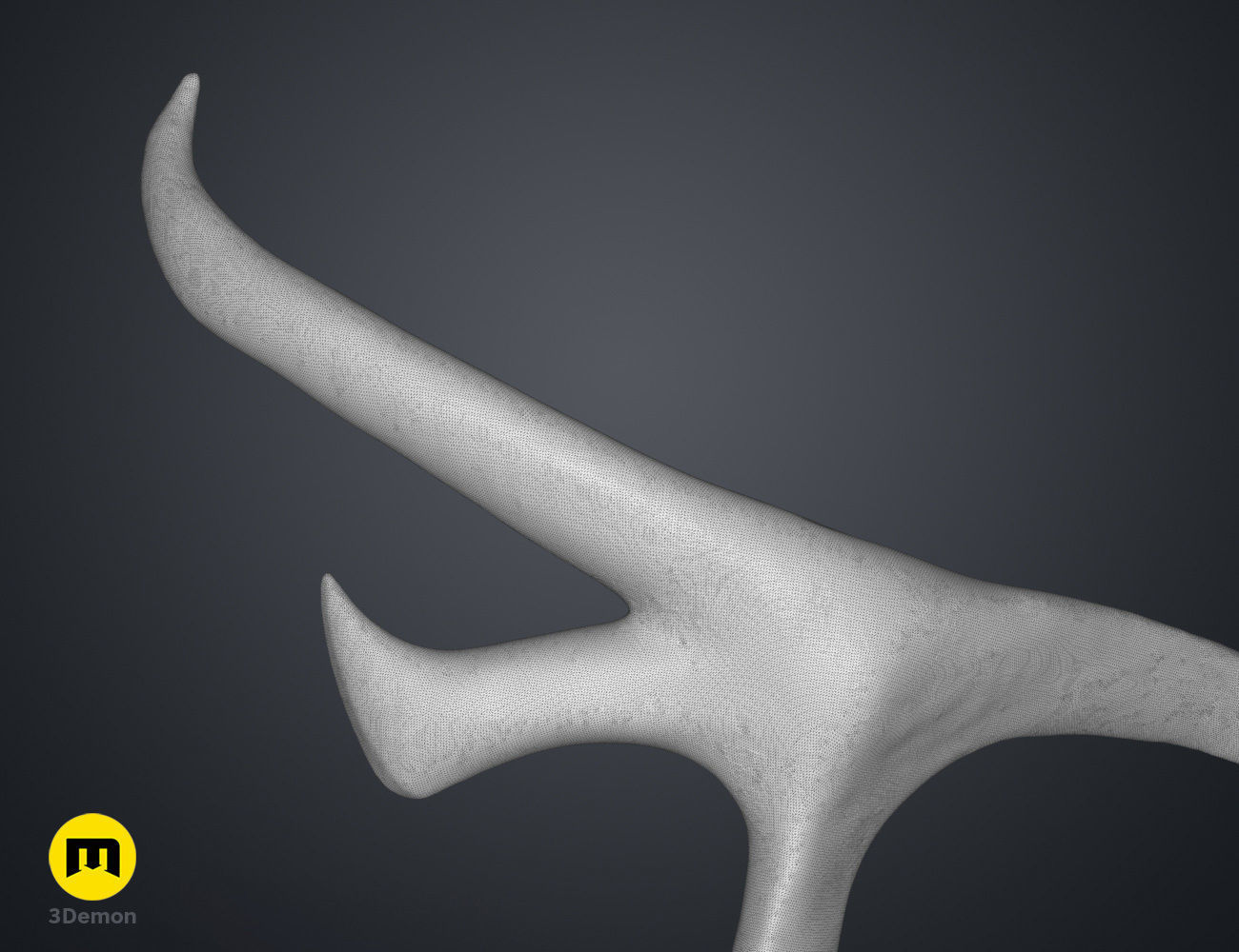 Keyleths Antler Tiara - The Legend of Vox Machina 3D print model_15