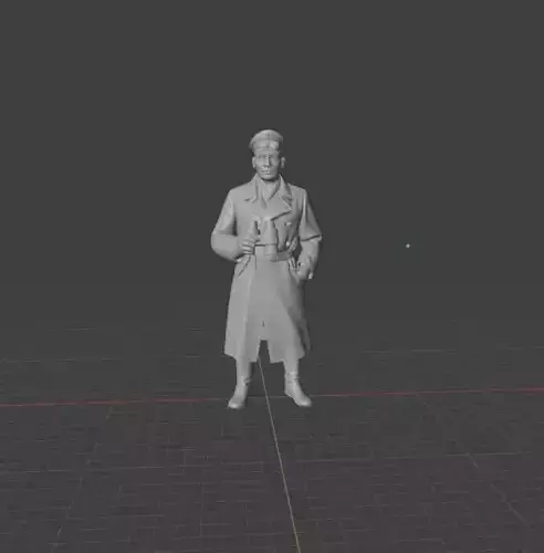 Erwin Rommel 3D print model