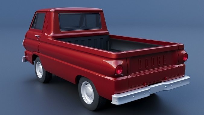 Dodge A100 Pickup 3D print model 5