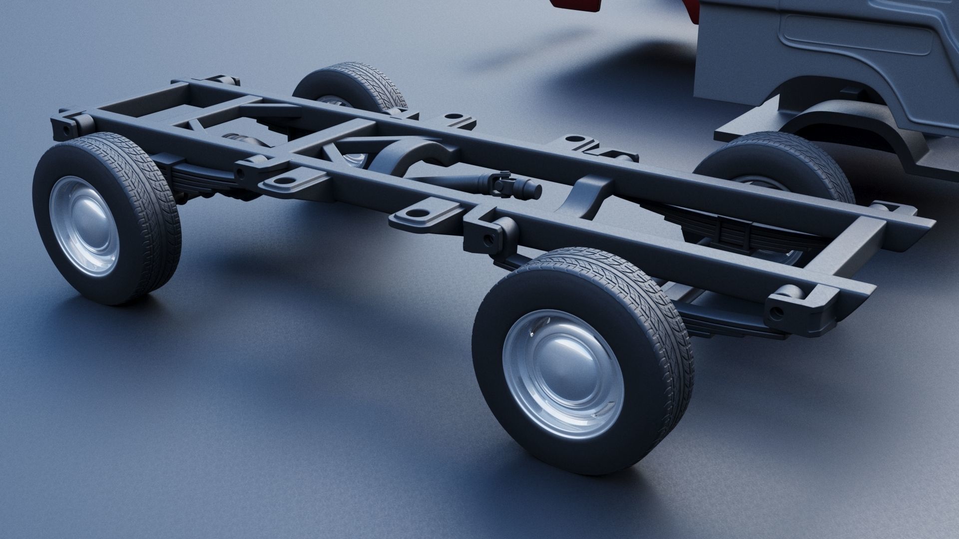 Dodge A100 Pickup 3D print model_18