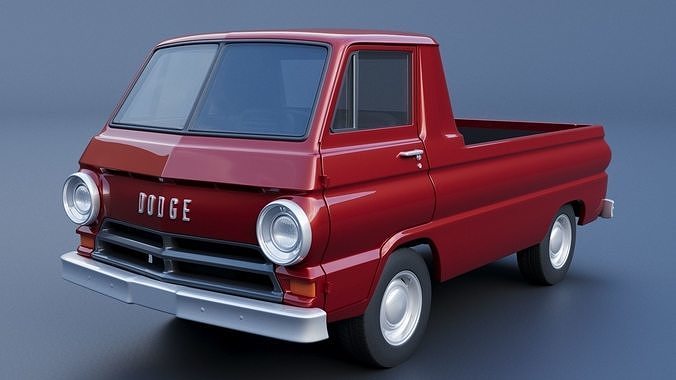 Dodge A100 Pickup 3D print model 3