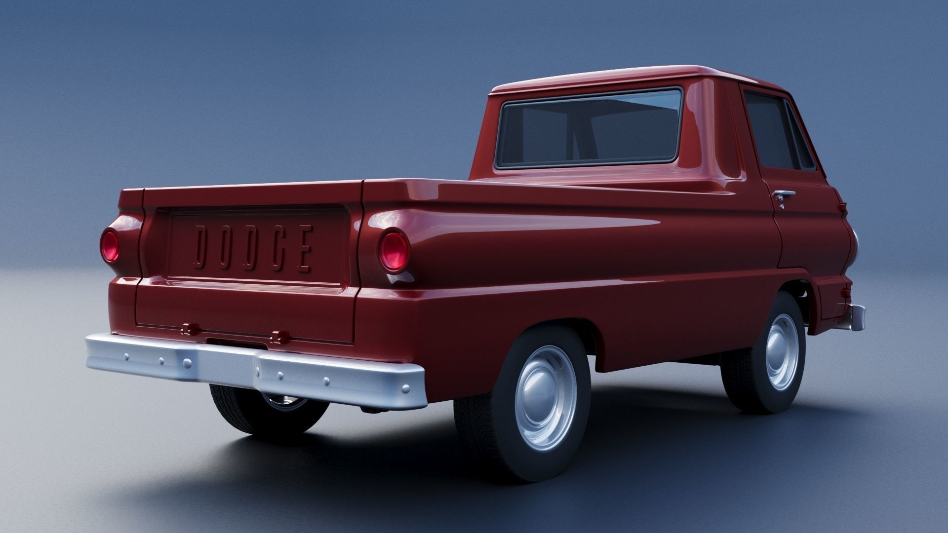 Dodge A100 Pickup 3D print model_5