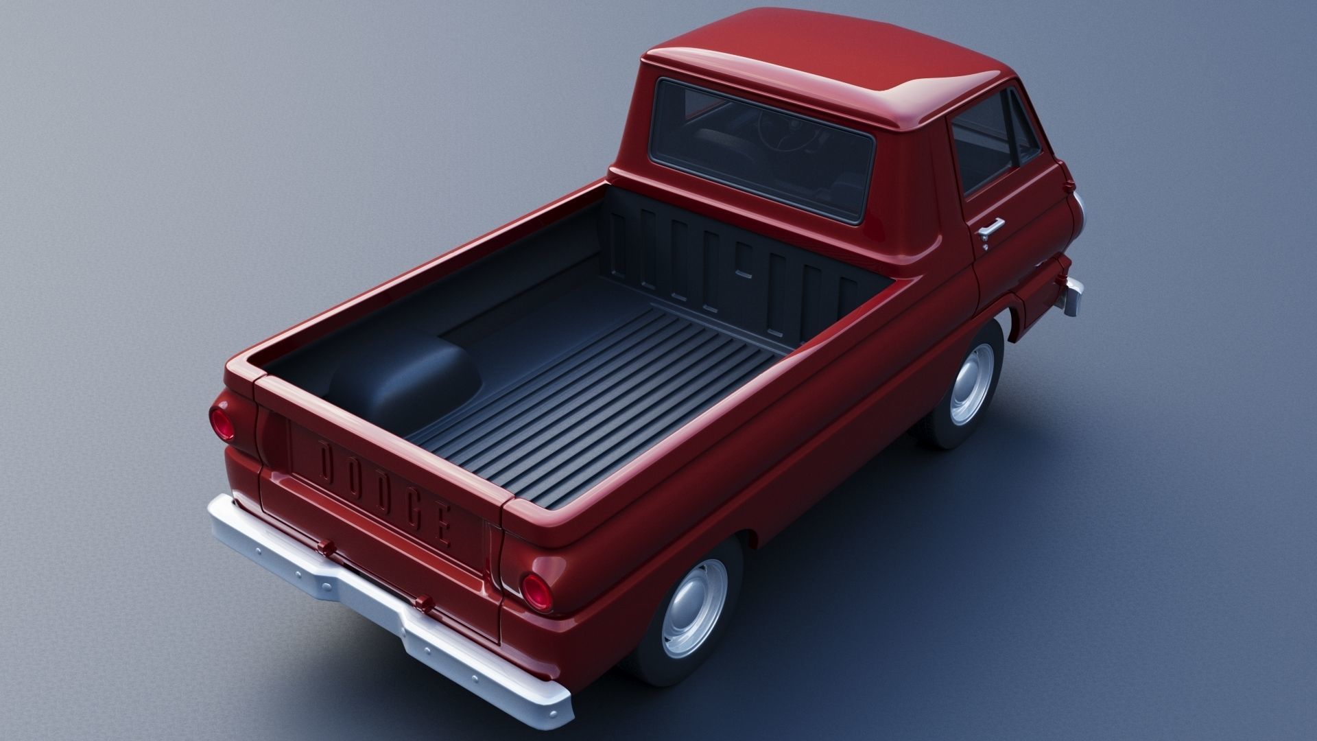 Dodge A100 Pickup 3D print model_6