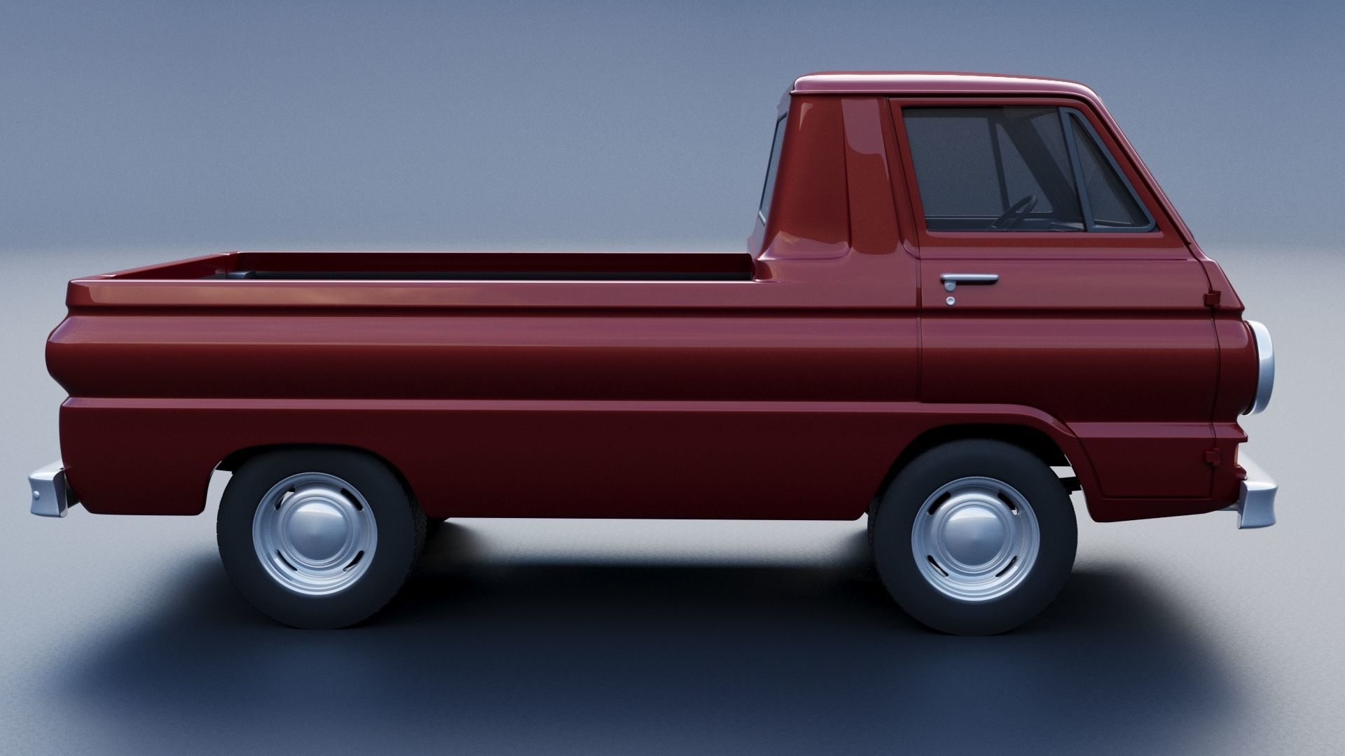 Dodge A100 Pickup 3D print model_7