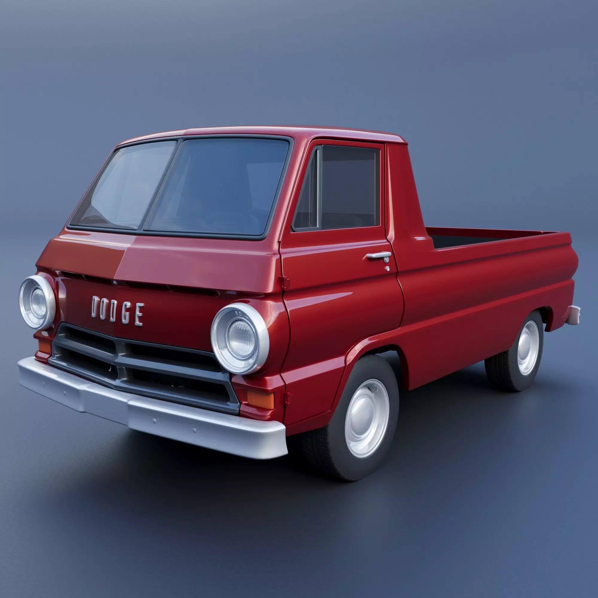 Dodge A100 Pickup 3D print model_0