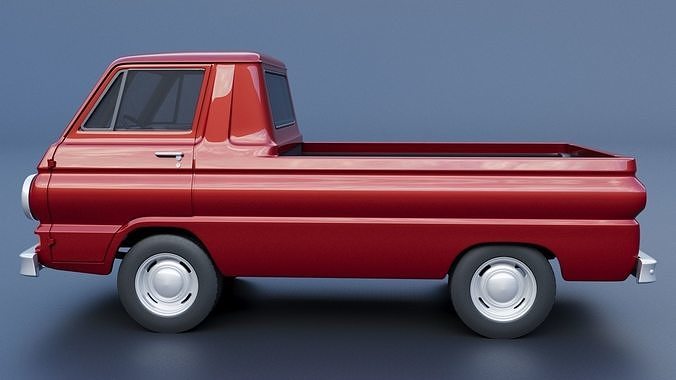 Dodge A100 Pickup 3D print model 4