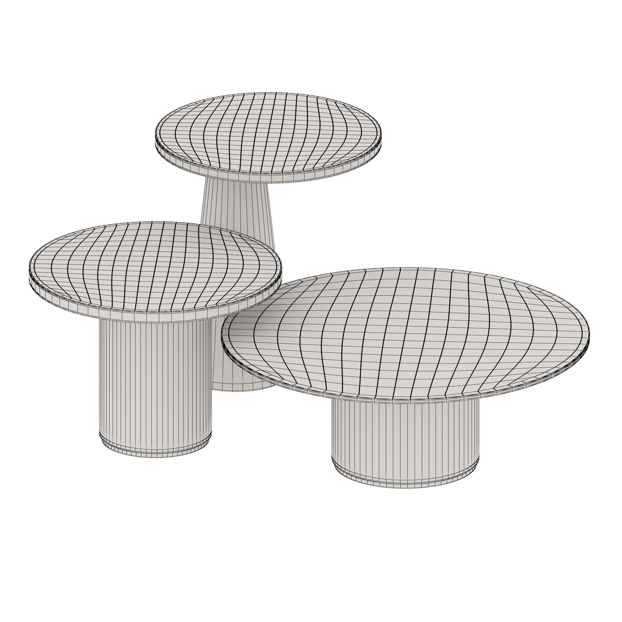 Dexter Coffee Table by David Shaw 3D model_5