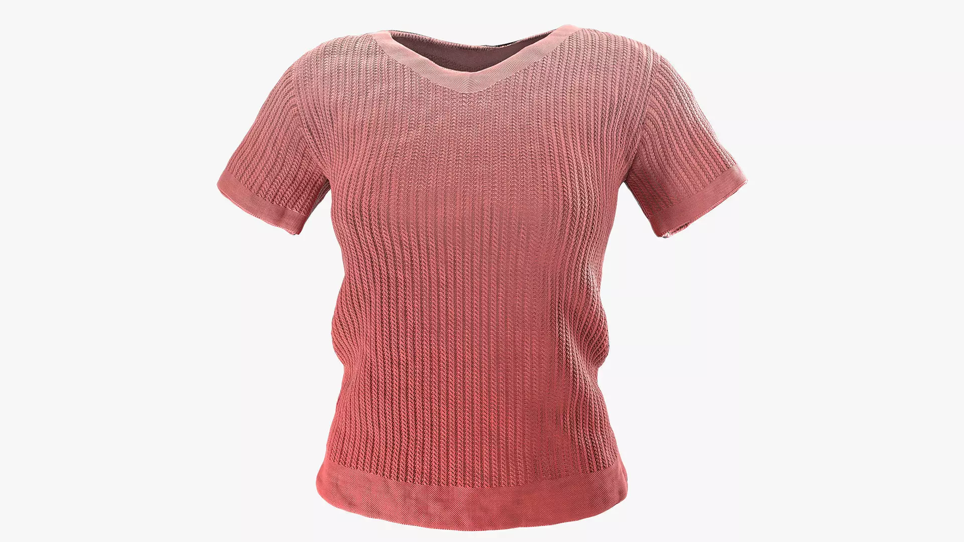 T-shirt Low-poly 3D model_0