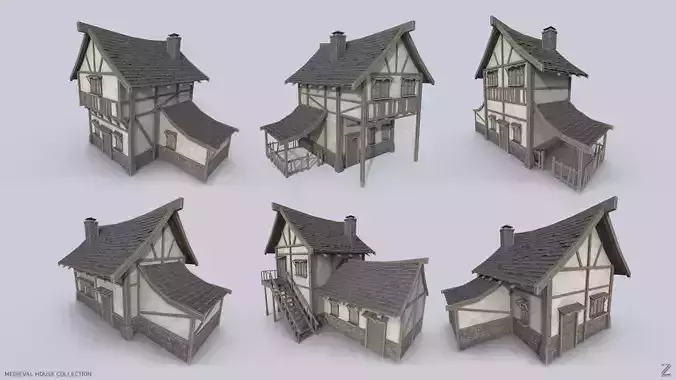 Medieval house collection