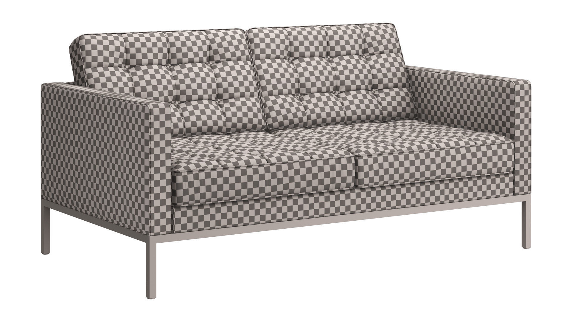 Florence Knoll Relaxed Settee 3D model_7