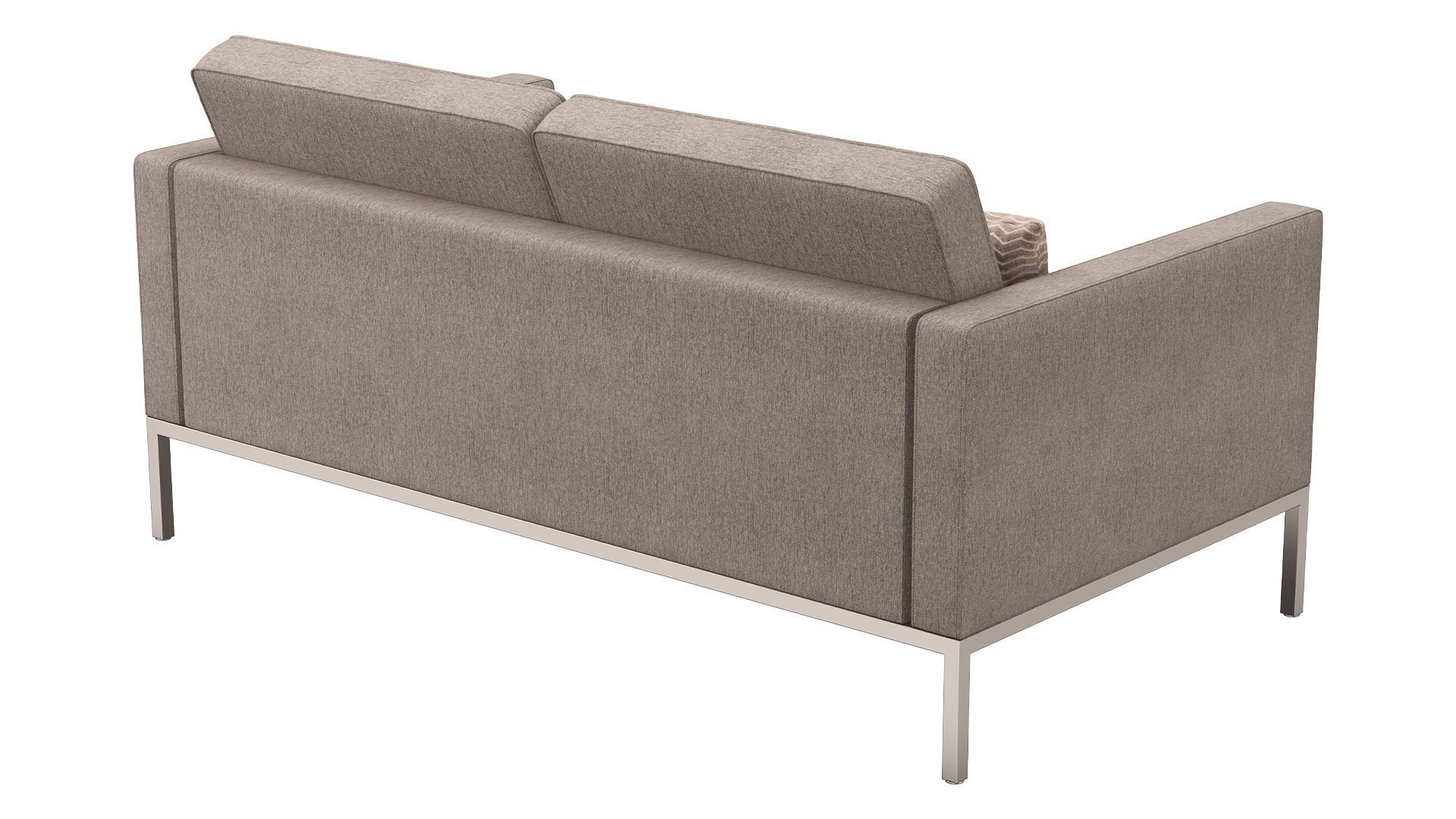 Florence Knoll Relaxed Settee 3D model_6