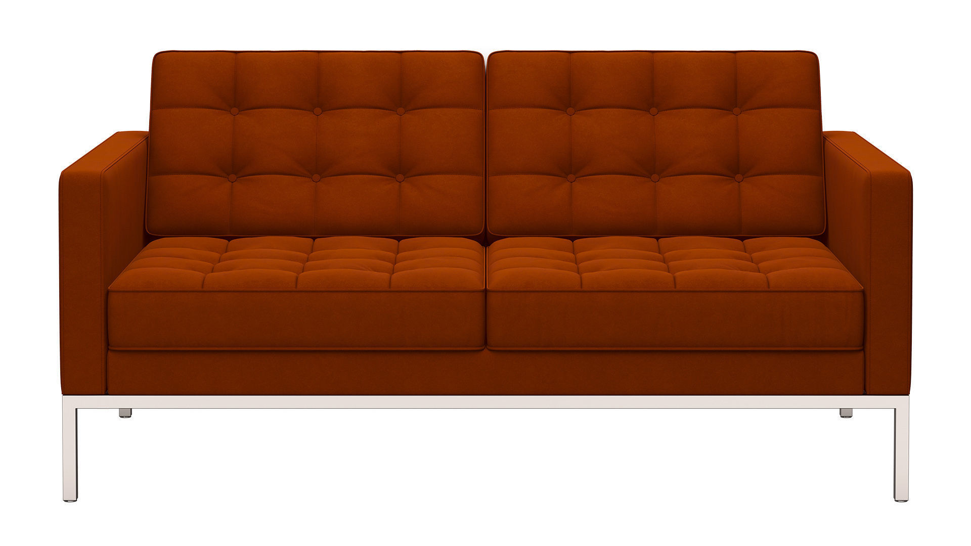 Florence Knoll Relaxed Settee 3D model_5