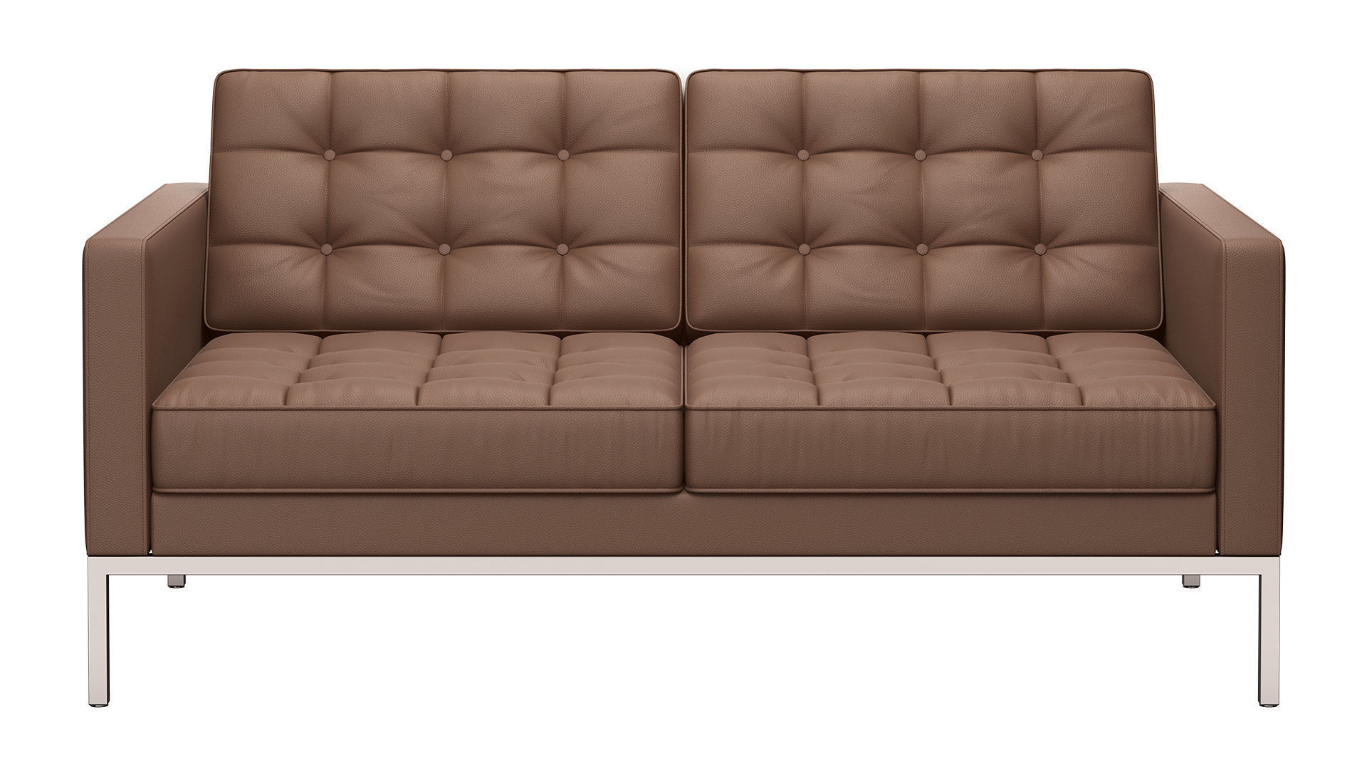 Florence Knoll Relaxed Settee 3D model_3