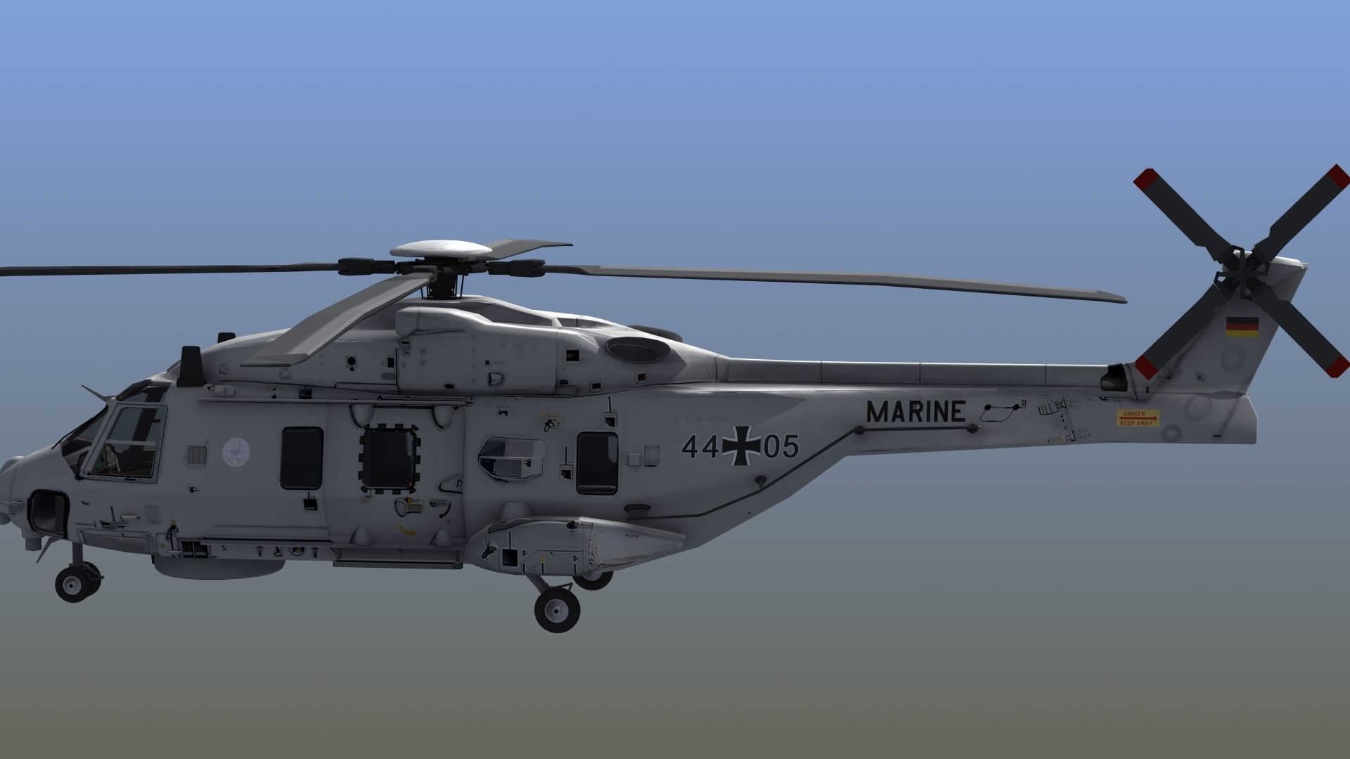 NH90 Helicopter 3D Print  3D print model_25