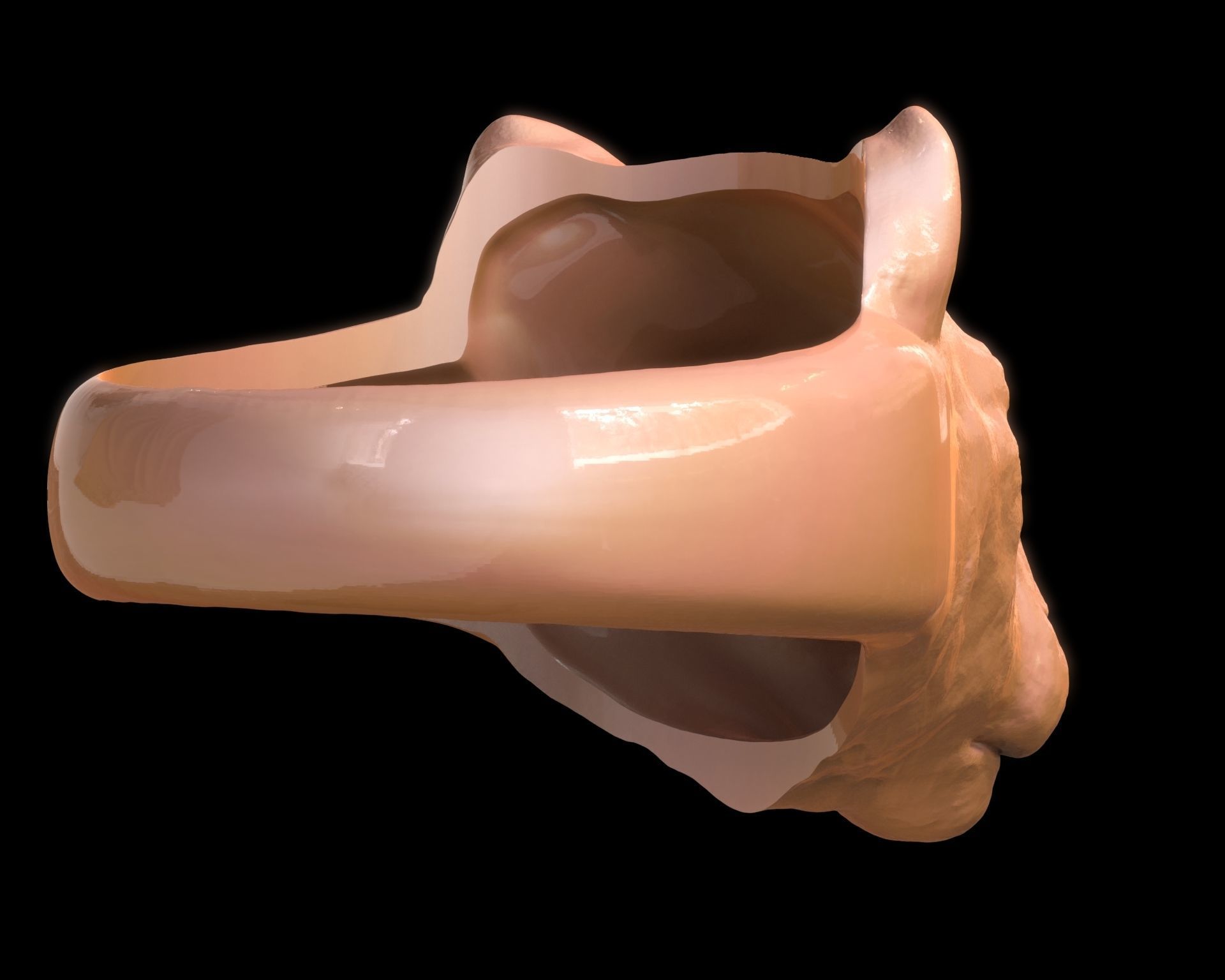 Lioness Ring 3D print model_10