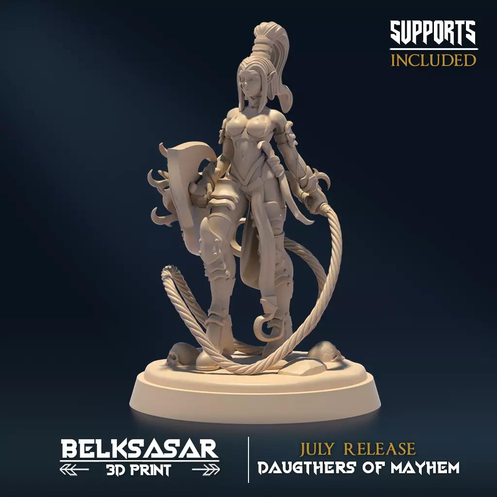 Sisters of Mayhem C 3D print model_0