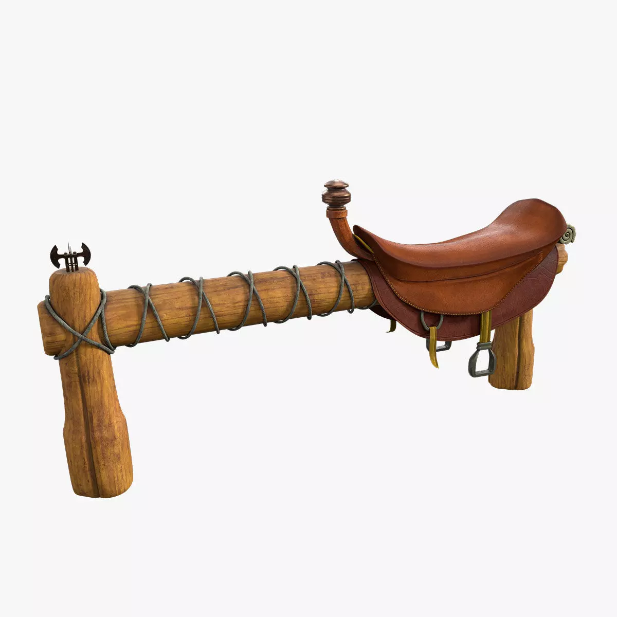 Riding Saddles model 3D model
