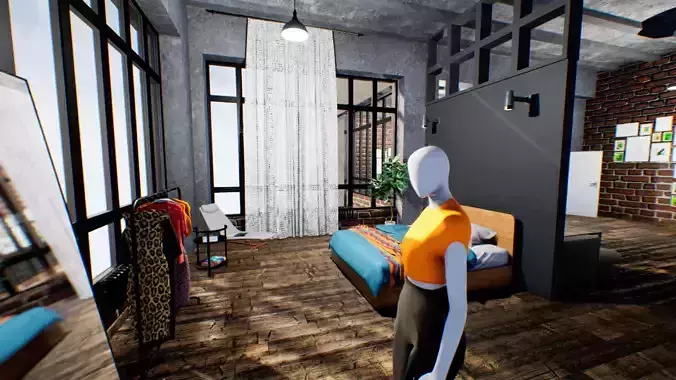 Modern interior - loft