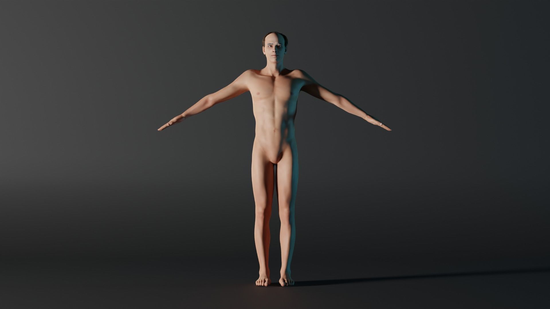 Realistic Male - Daniel 3D model_1