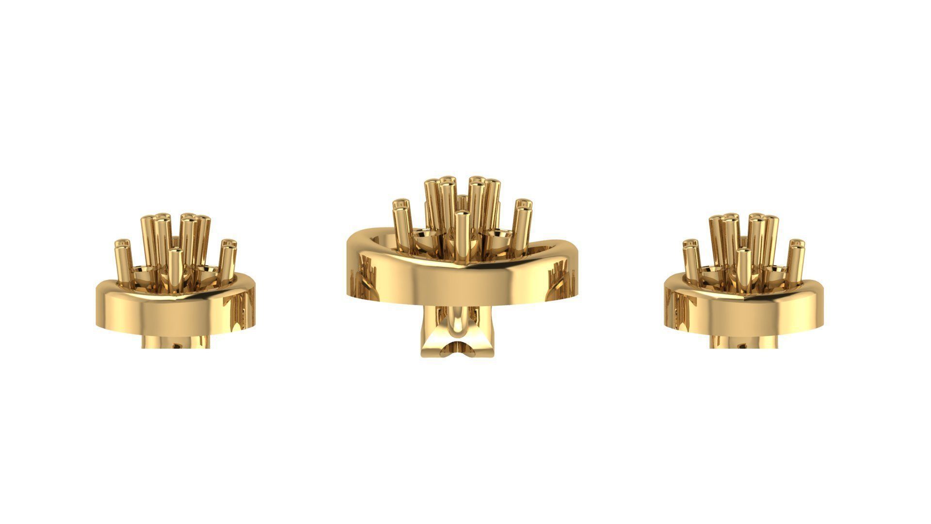 Women pendant 3D print model  3D print model_2