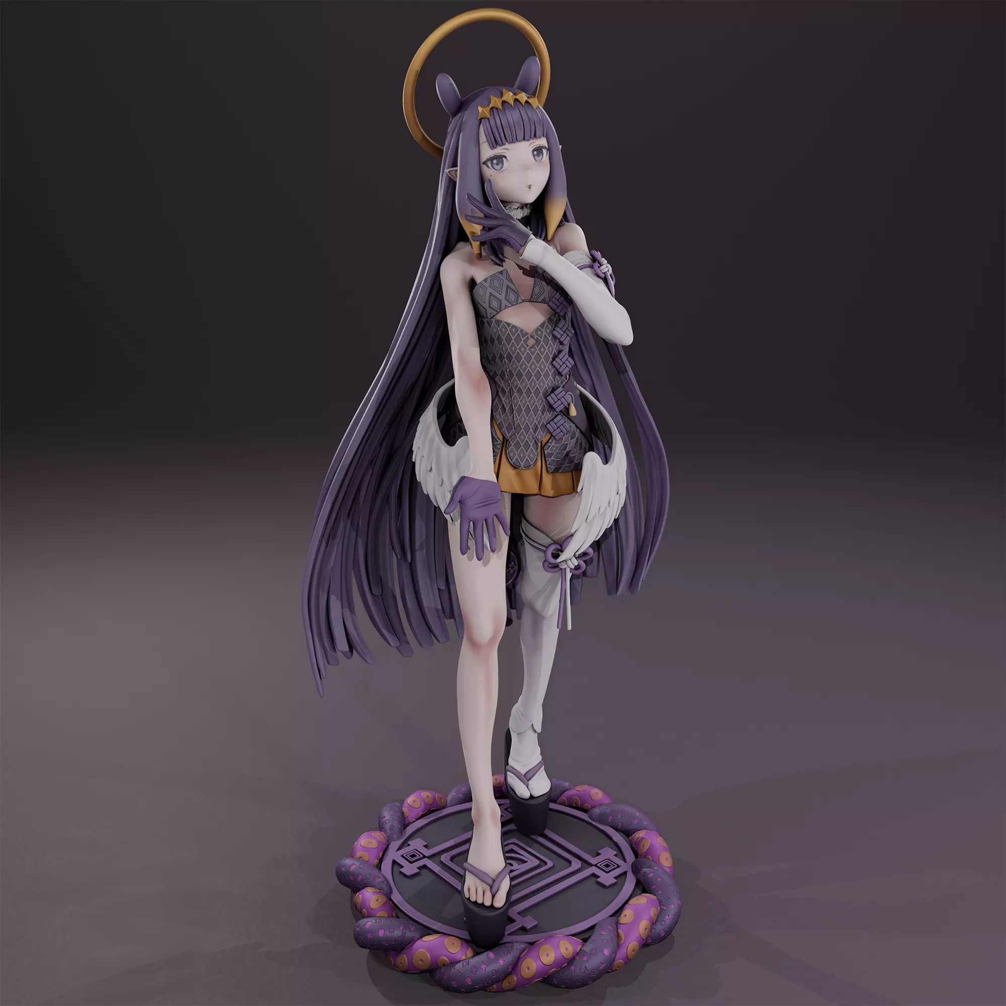 Ninomae Ina Nis - Hololive 3D print model_0