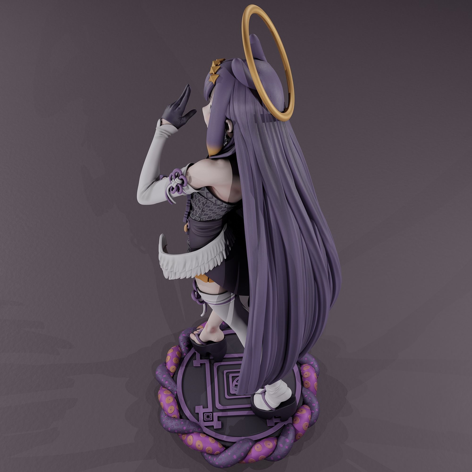 Ninomae Ina Nis - Hololive 3D print model_5