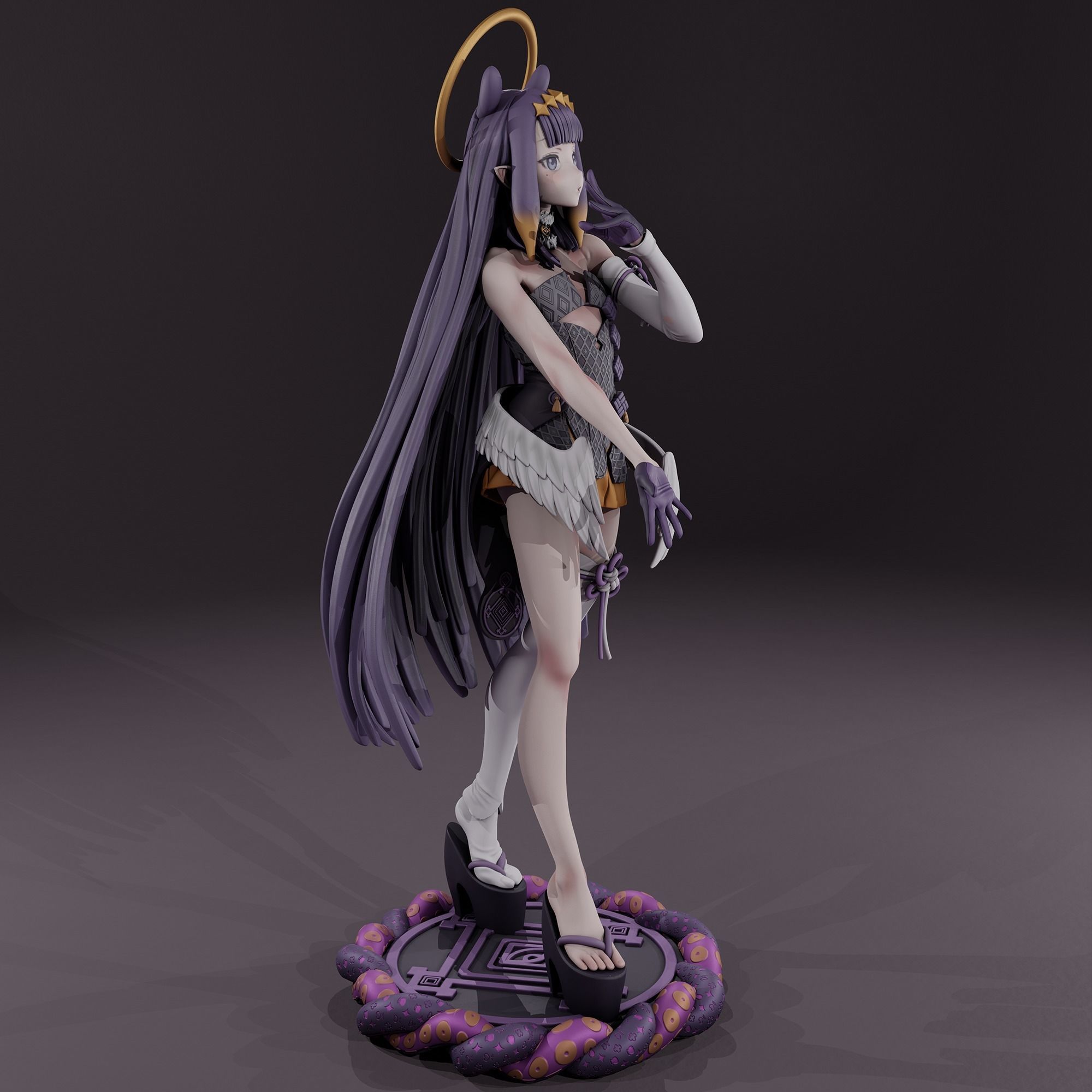 Ninomae Ina Nis - Hololive 3D print model_6