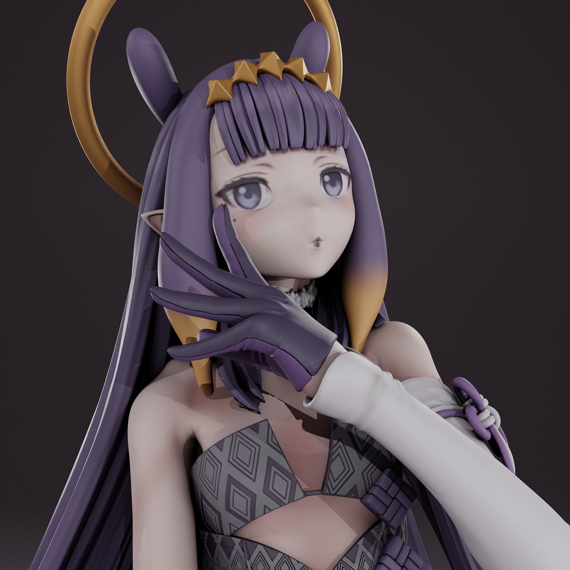 Ninomae Ina Nis - Hololive 3D print model_1