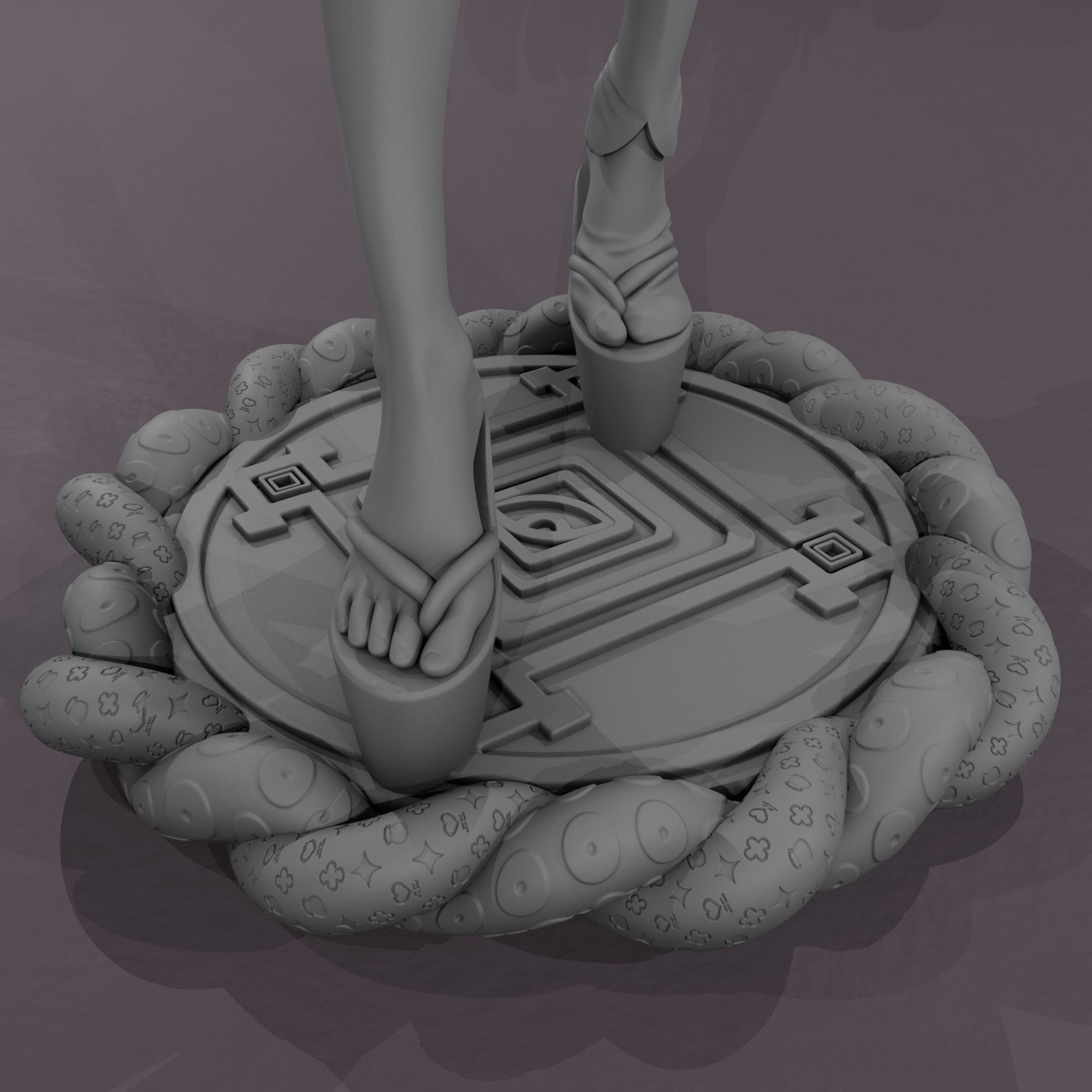 Ninomae Ina Nis - Hololive 3D print model_12