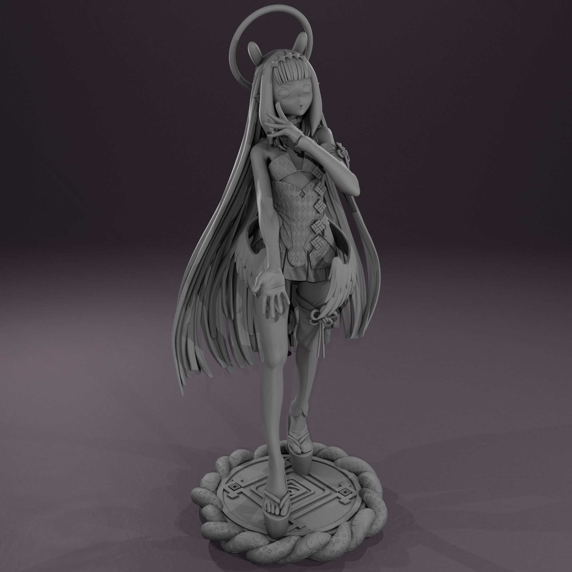 Ninomae Ina Nis - Hololive 3D print model_9