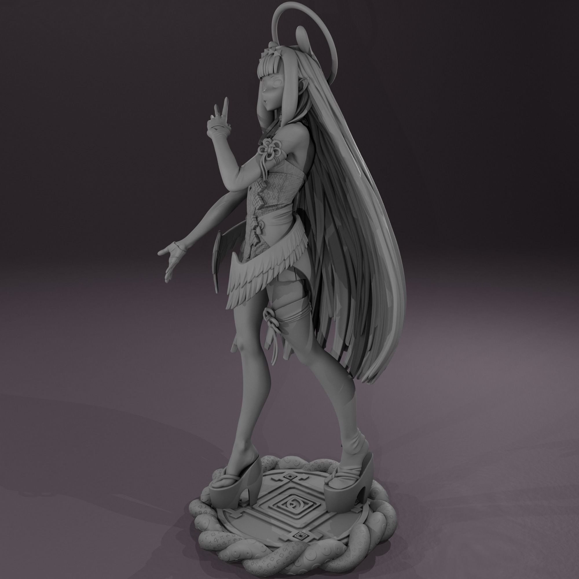 Ninomae Ina Nis - Hololive 3D print model_7