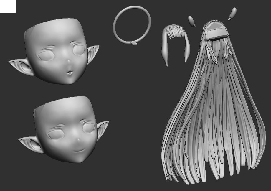 Ninomae Ina Nis - Hololive 3D print model_14