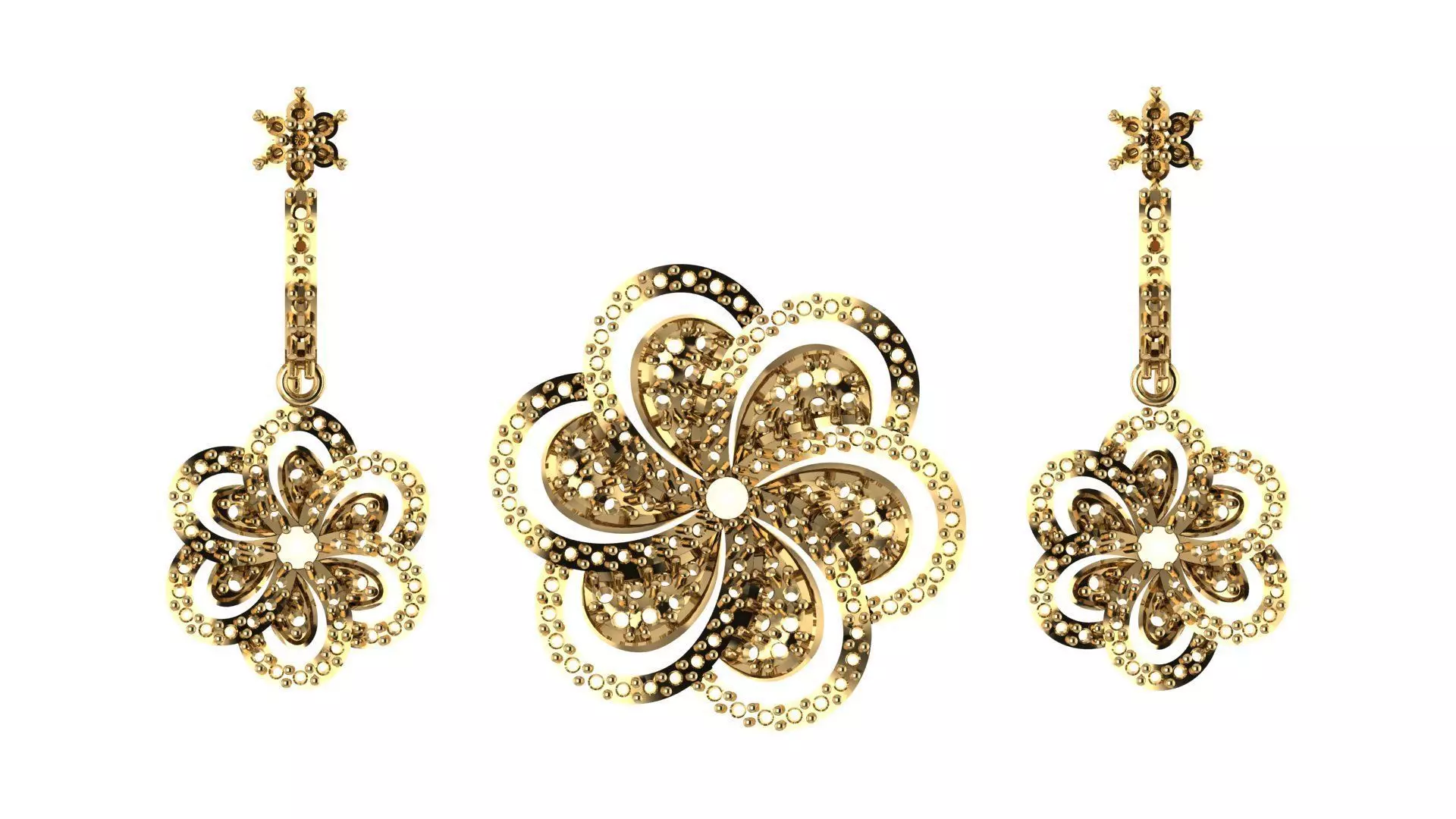 Women pendant 3D print model 3D print model_0