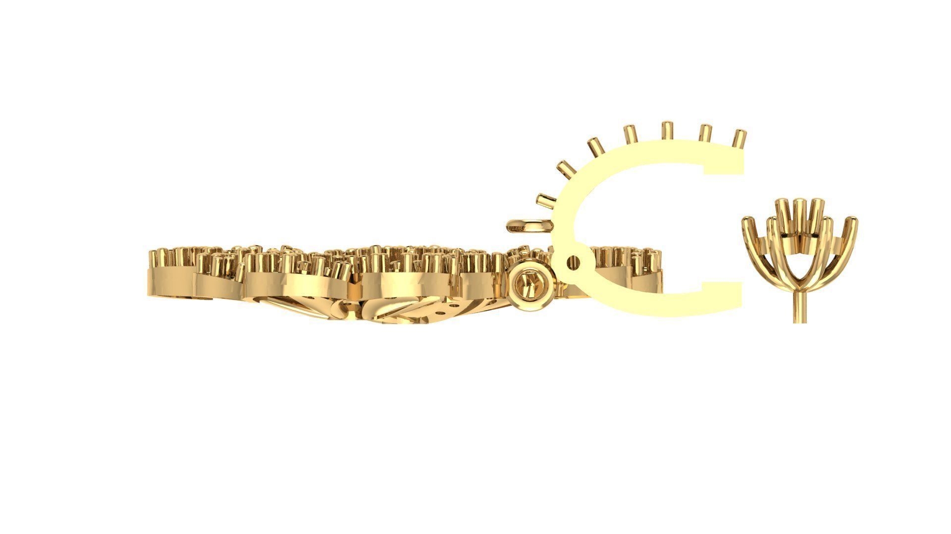 Women pendant 3D print model 3D print model_1