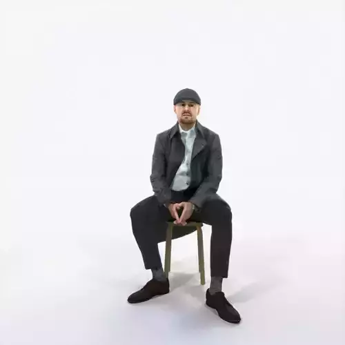 Master 19A Listening Sitting Business Man