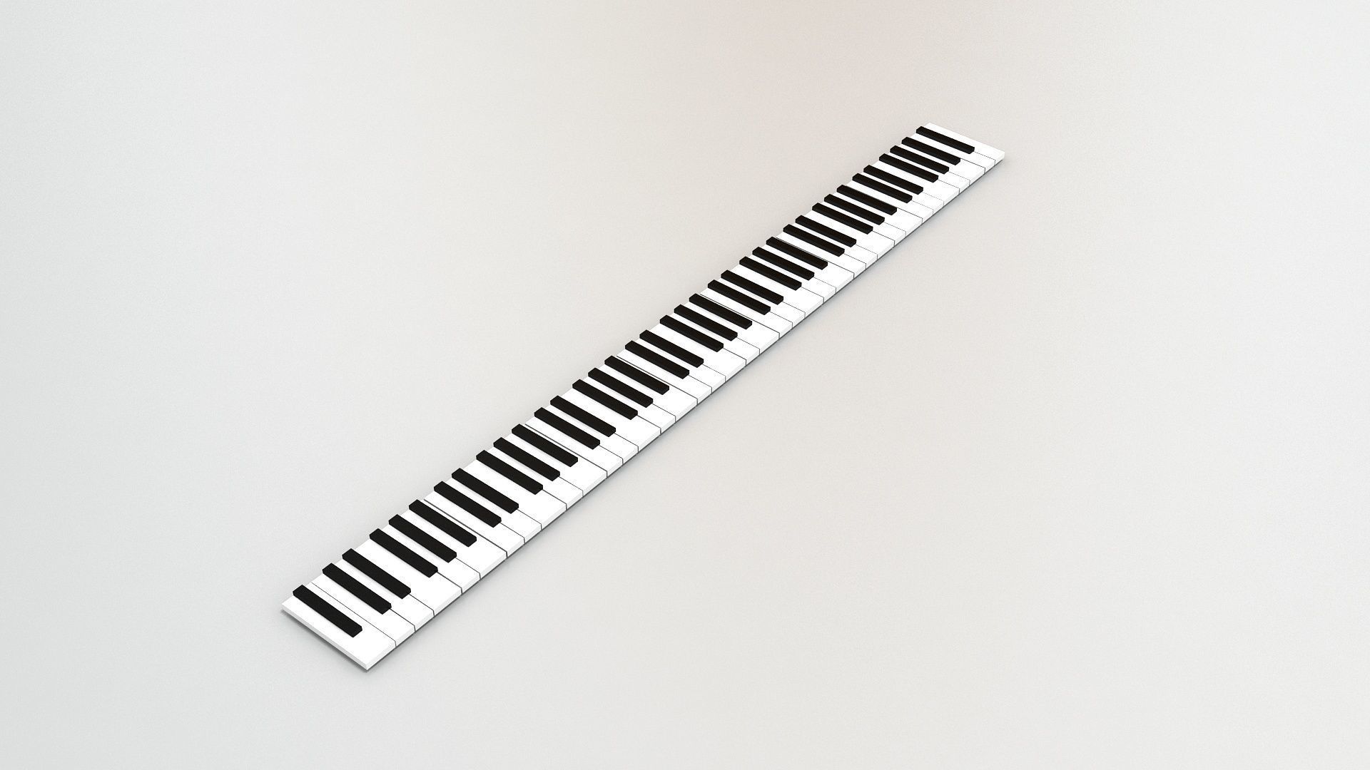 Piano Key 3D model_5