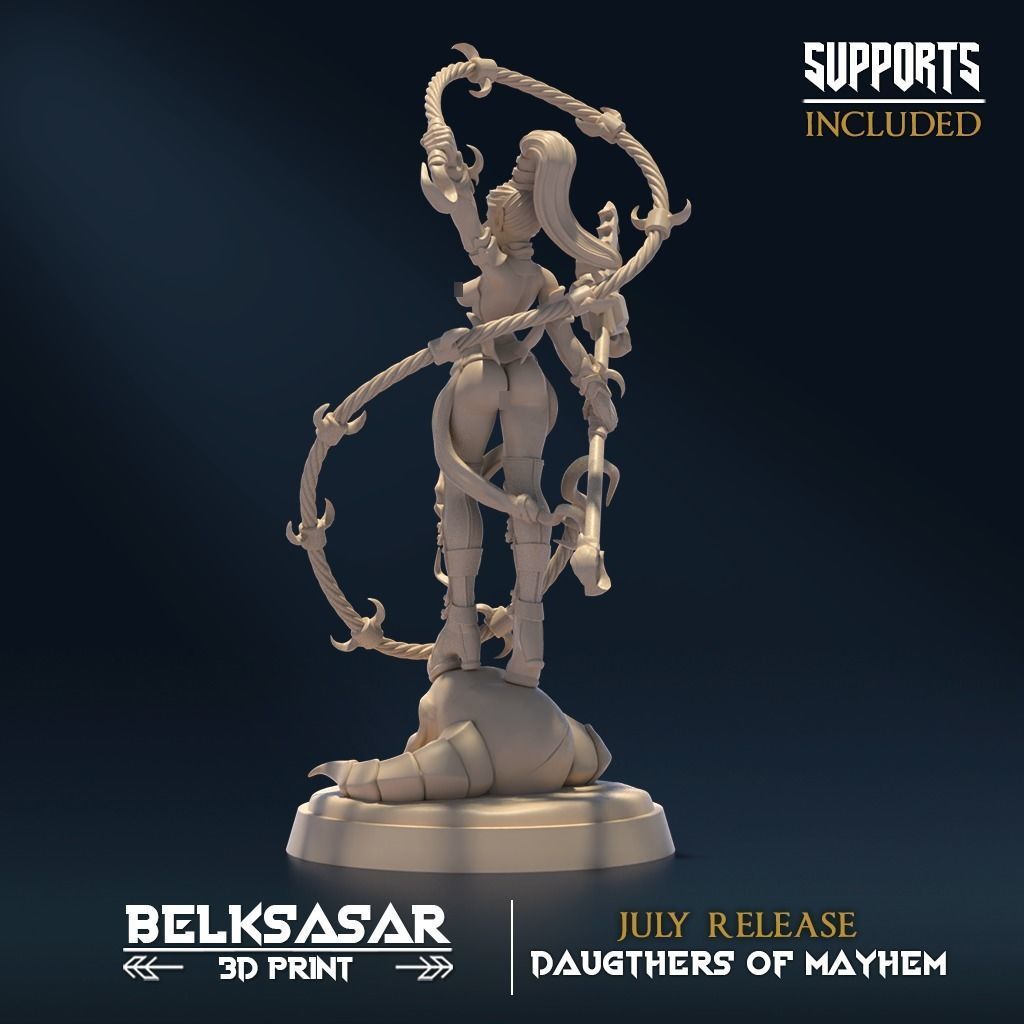 Undefeated Slaugther A Nude and Normal 3D print model_1