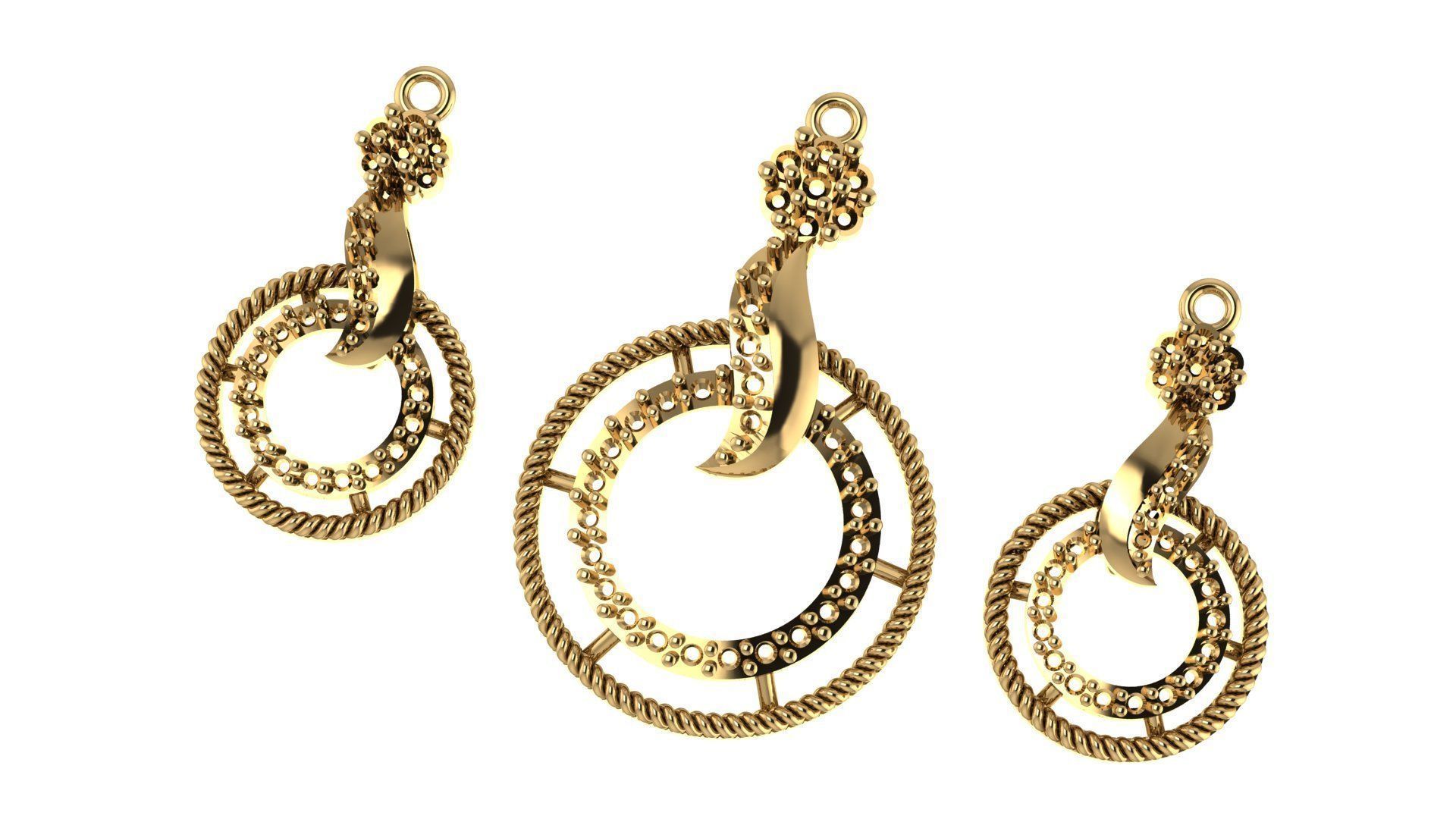 Women pendant 3D print model 3D print model_1