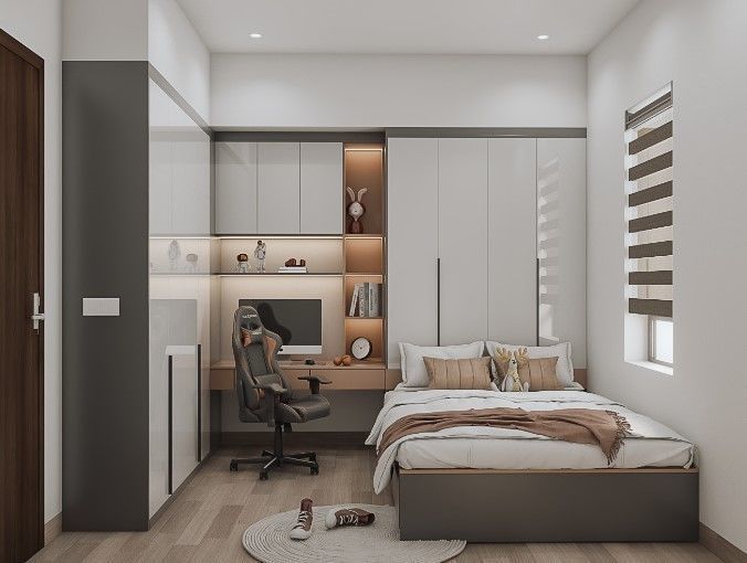 Luxury Modern Apartment Interior Design 3D model_1